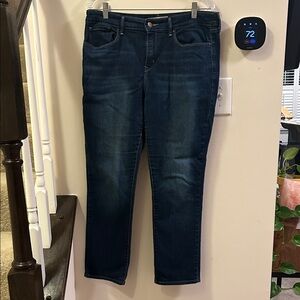 Levi's Dark Blue Straight Leg Jeans